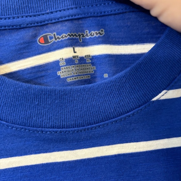 Men’s NWT Champion T Shirt Size Large 100% Cotton - Picture 2 of 7